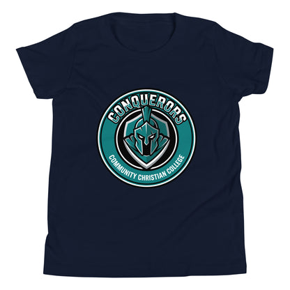 Performance | Youth T-Shirt | Community Christian College | Badge Logo