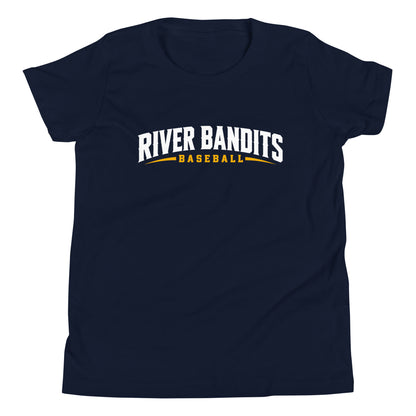 Performance | Youth T-Shirt | South Bend River Bandits | Lettermark Logo