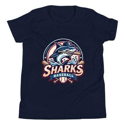 Performance | Youth T-Shirt | Sharks Diamond Sports | Emblem Logo