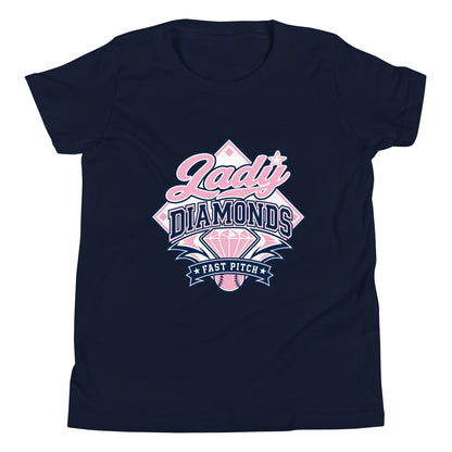 Performance | Youth T-Shirt | Lady Diamonds | Emblem Logo