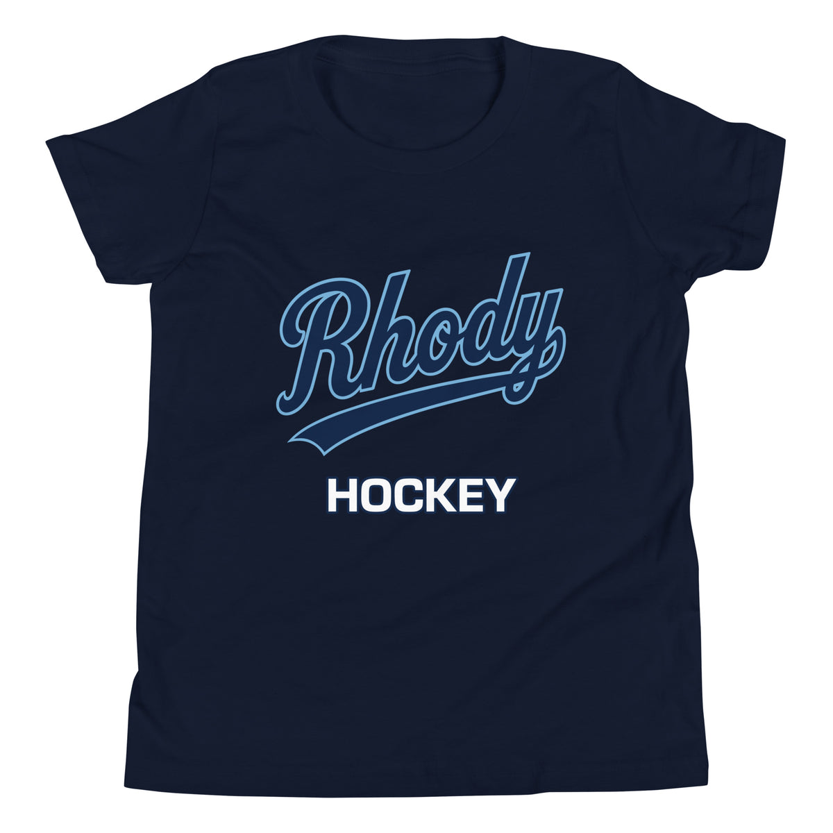 Performance | Youth T-Shirt | URI Men’s Hockey | Athletics Logo