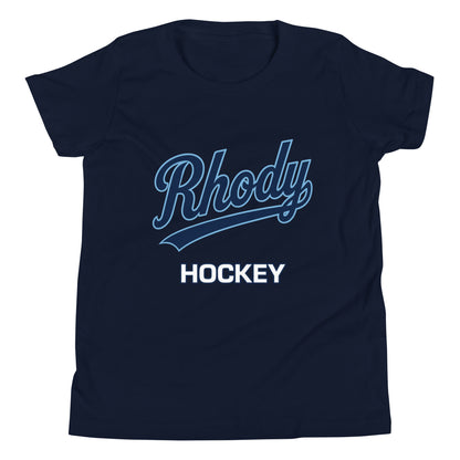 Performance | Youth T-Shirt | URI Men’s Hockey | Athletics Logo
