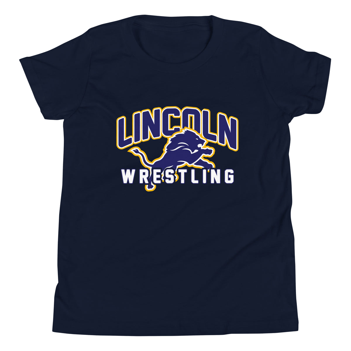 Performance | Youth T-Shirt | Lincoln High School | Crest Logo