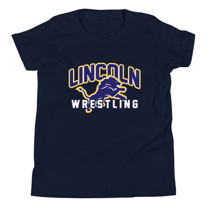 Performance | Youth T-Shirt | Lincoln High School | Crest Logo