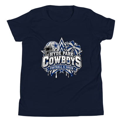 Performance | Youth T-Shirt | Hyde Park Cowboys | Crest Logo