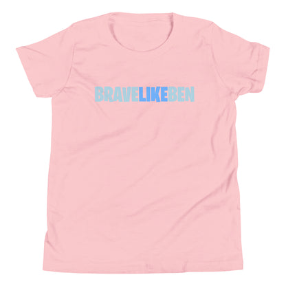 Performance | Youth T-Shirt | Brave Like Ben | Wordmark Logo