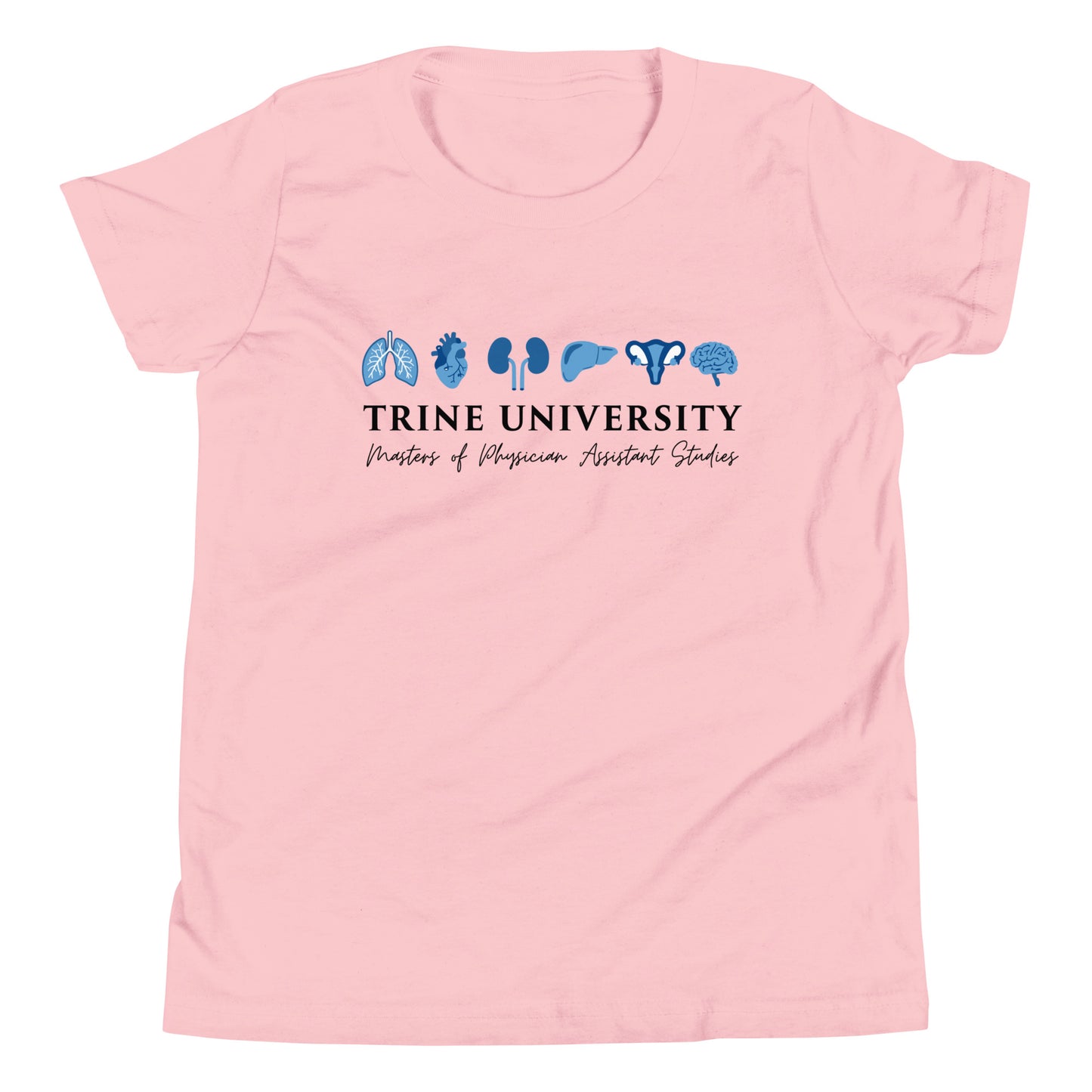 Performance | Youth T-Shirt | Trine PA program | Modern Script Logo