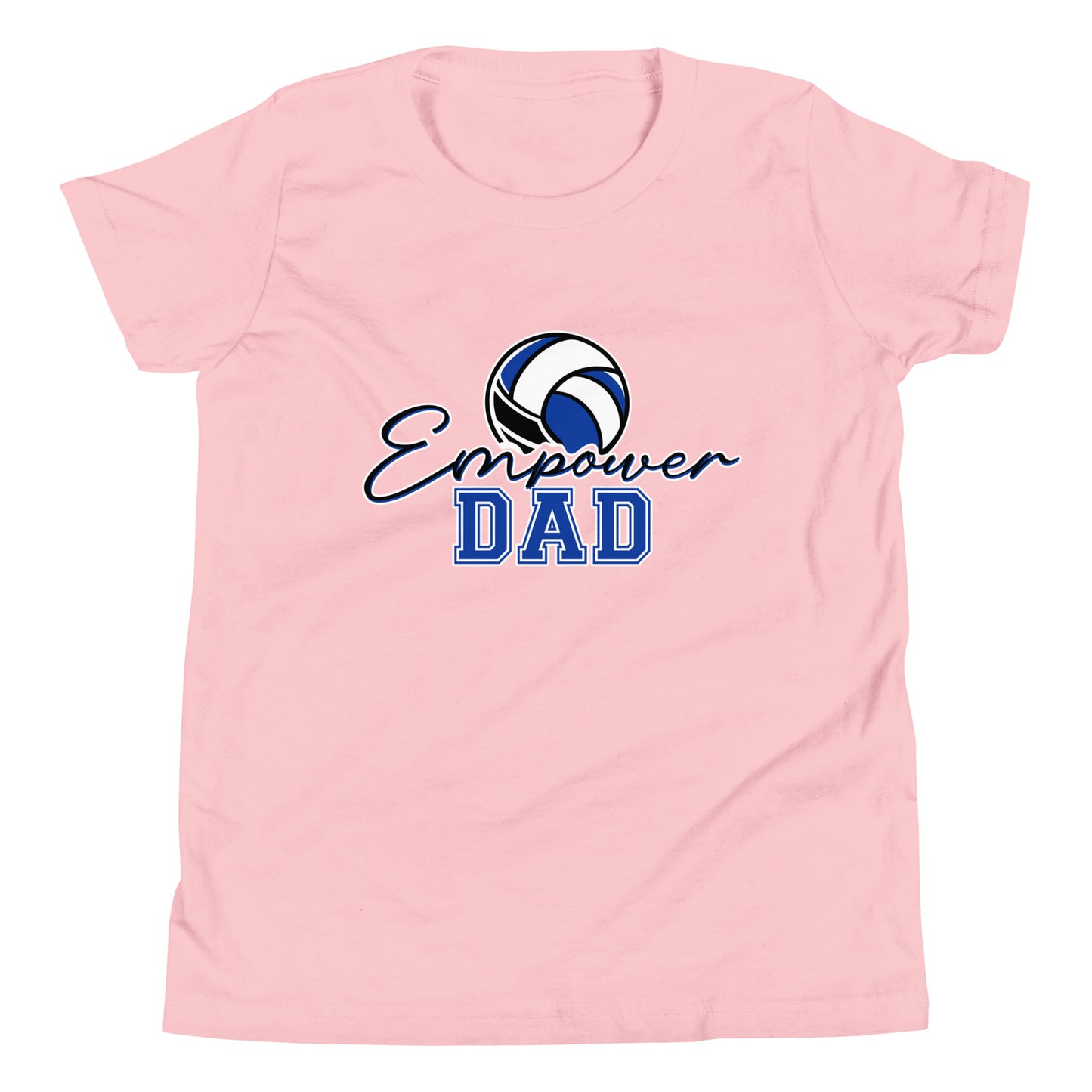 Performance | Youth T-Shirt | Empower Volleyball Club | Dad Crest Logo
