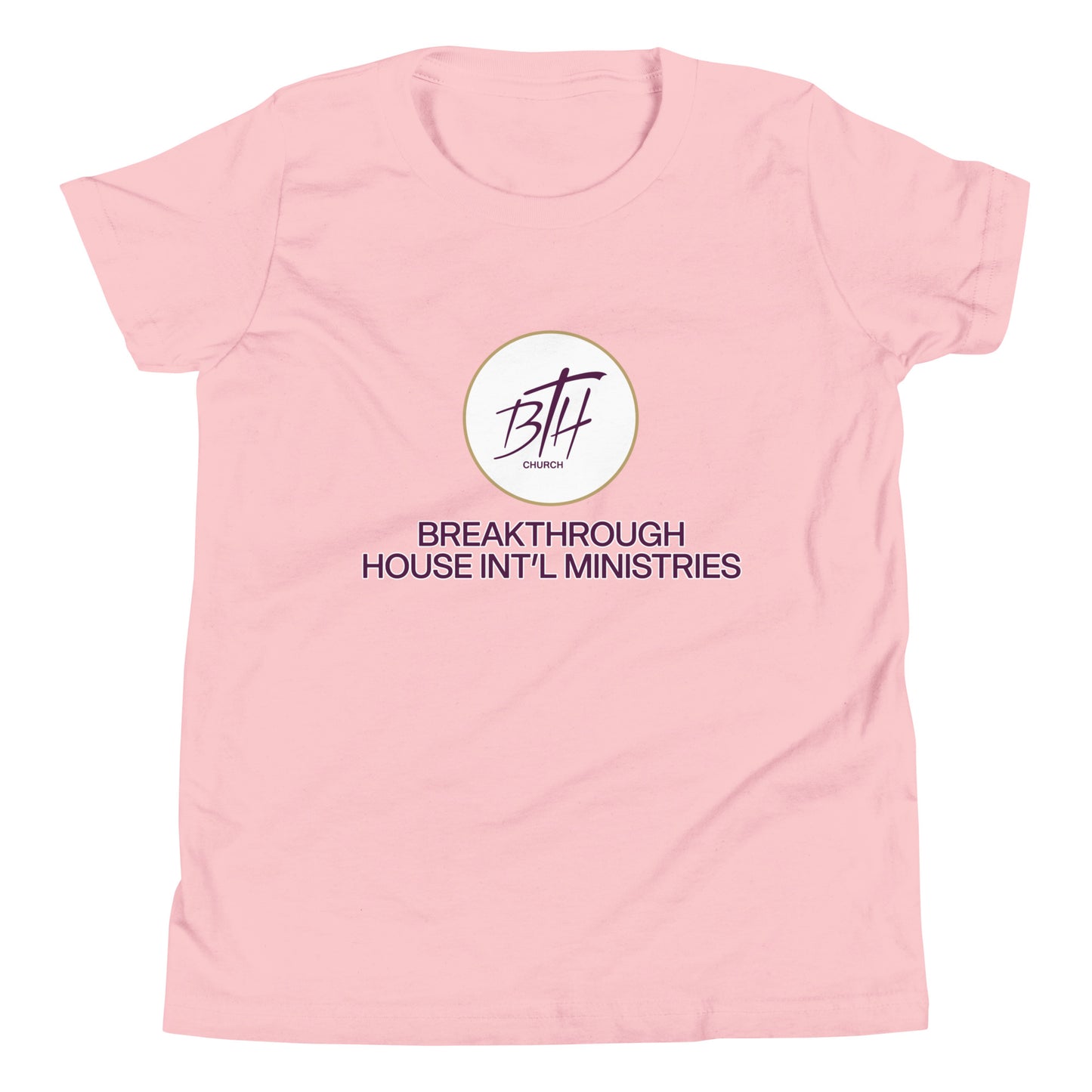 Performance | Youth T-Shirt | Breakthrough House International Ministries | Crest Logo