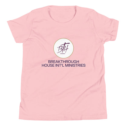 Performance | Youth T-Shirt | Breakthrough House International Ministries | Crest Logo