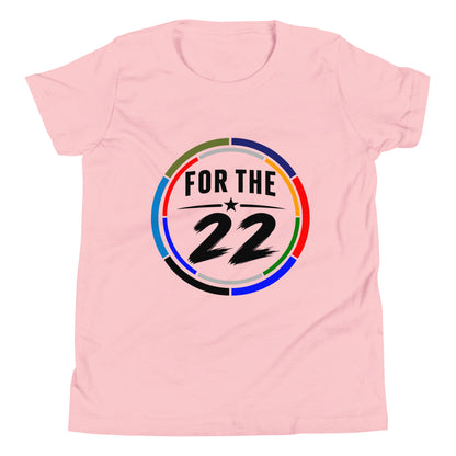 Performance | Youth T-Shirt | For the 22 | Honor Athletics Logo