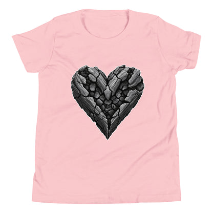 Performance | Youth T-Shirt | Obsidian Heartbeat | Emblem Logo