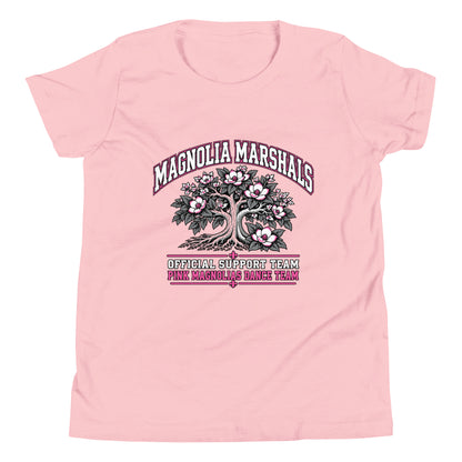 Performance | Youth T-Shirt | Pink Magnolias Dance | Crest Logo