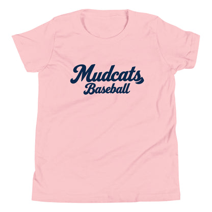 Performance | Youth T-Shirt | Geneseo Mudcats | Modern Script Logo