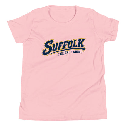 Performance | Youth T-Shirt | Suffolk University Cheerleading | Athletics Logo