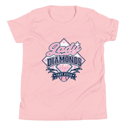Performance | Youth T-Shirt | Lady Diamonds | Emblem Logo