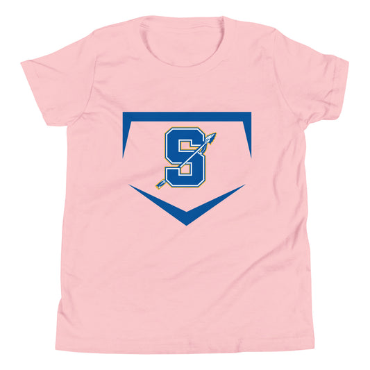 Performance | Youth T-Shirt | Senatobia Warriors Baseball | Valor Logo