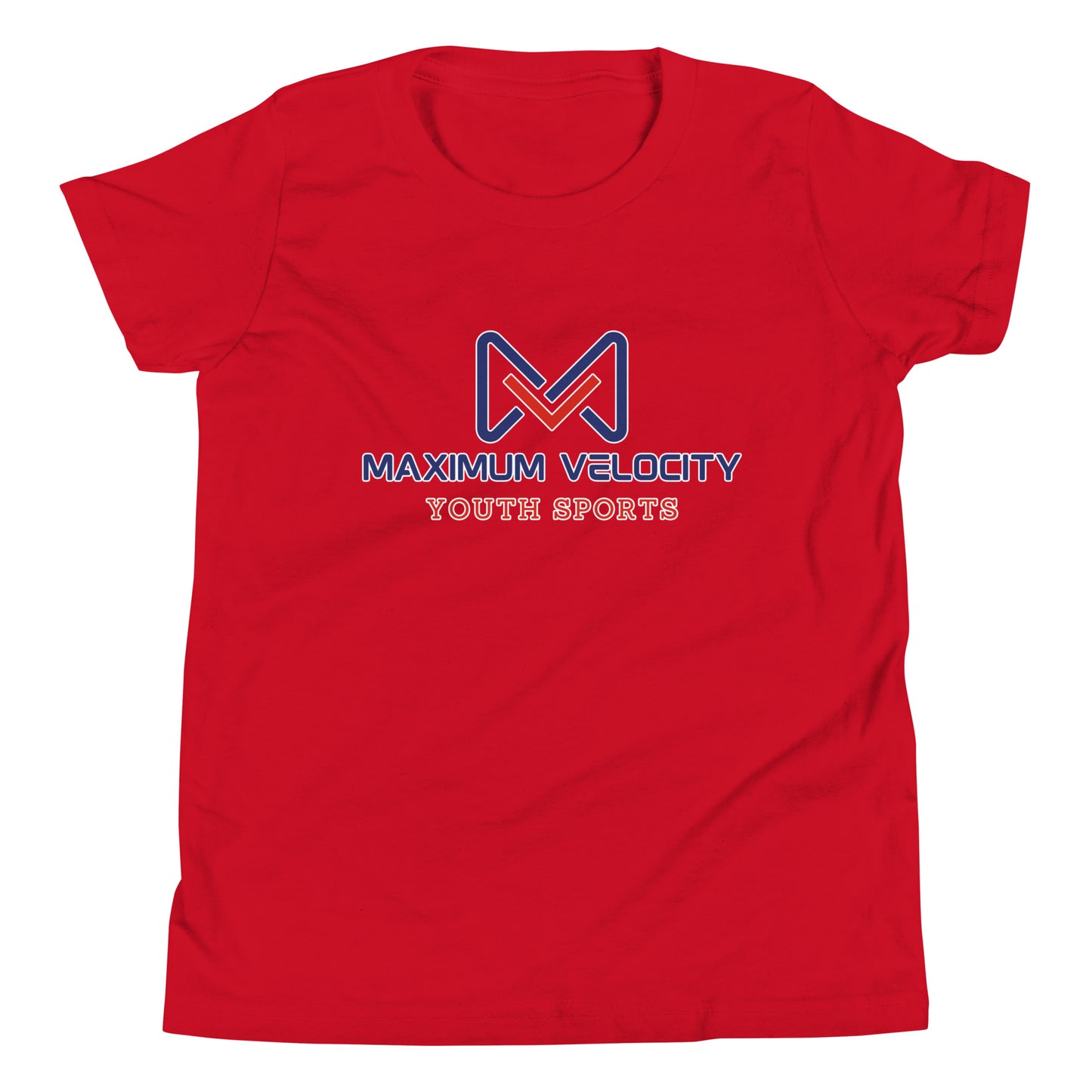 Performance | Youth T-Shirt | Maximum Velocity Youth Sports | Emblem Logo