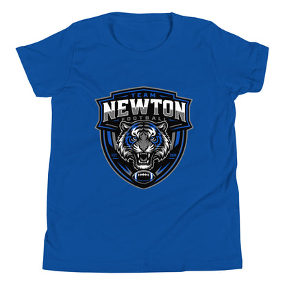 Performance | Youth T-Shirt | Newton Youth football league | Shield Logo