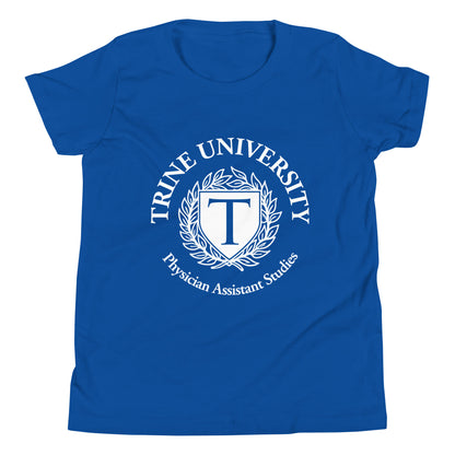 Performance | Youth T-Shirt | Trine PA program | Emblem Logo