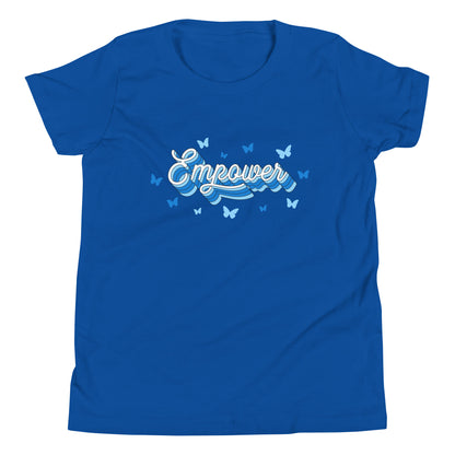 Performance | Youth T-Shirt | Empower Volleyball Club | Vanguard Logo