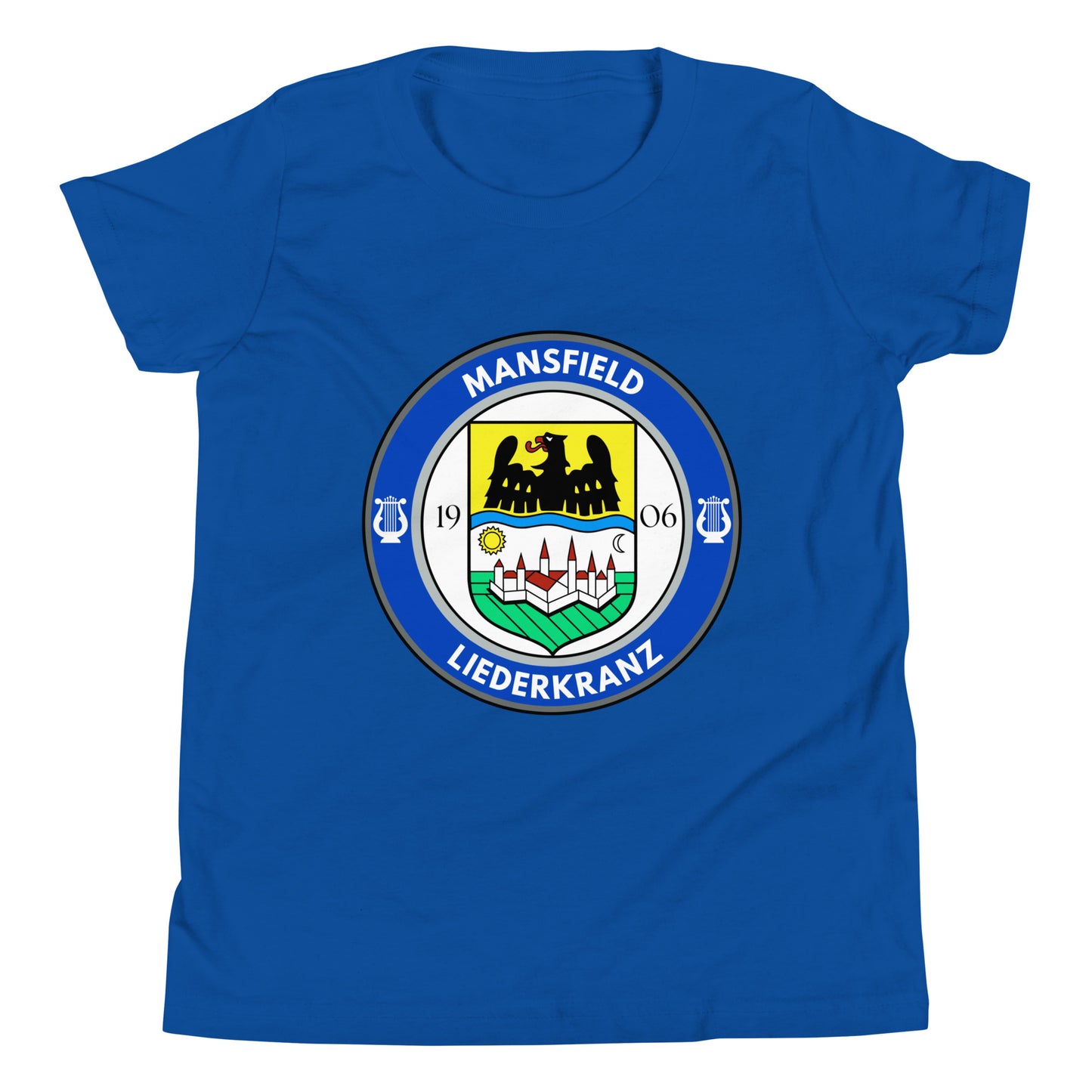 Performance | Youth T-Shirt | Liederkranz Soccer Club | Badge Logo