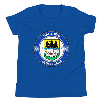 Performance | Youth T-Shirt | Liederkranz Soccer Club | Badge Logo