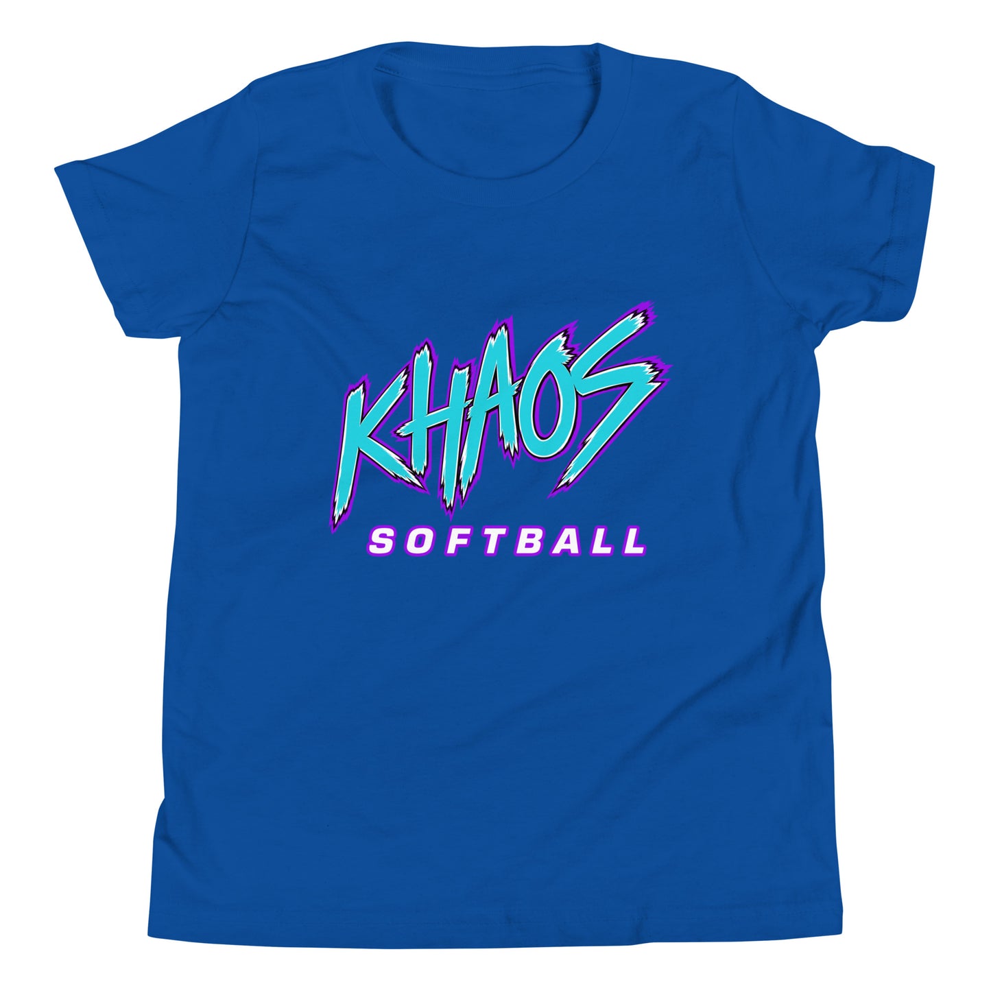 Performance | Youth T-Shirt | Khaos Softball | Atlhetics Logo