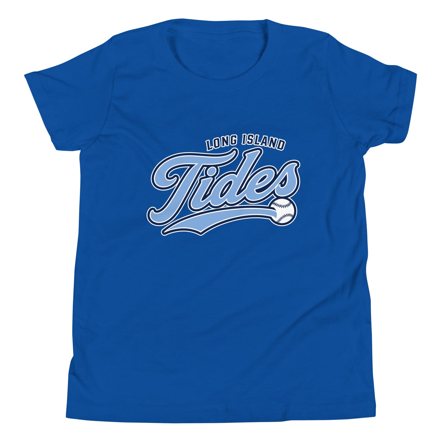 Performance | Youth T-Shirt | Long Island Tides Baseball | Athletics Logo