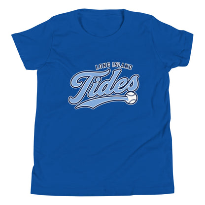 Performance | Youth T-Shirt | Long Island Tides Baseball | Athletics Logo