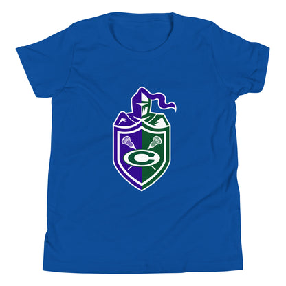 Performance | Youth T-Shirt | Central West Girls Lacrosse | Crest Logo
