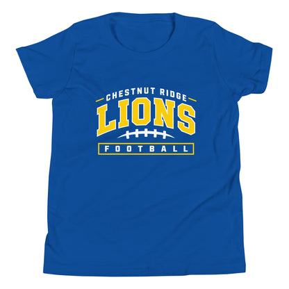 Performance | Youth T-Shirt | Chestnut Ridge Lions Football | Valor Logo