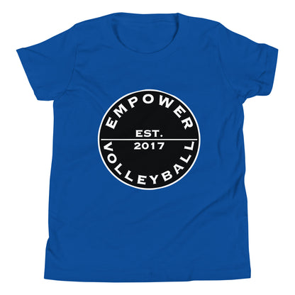 Performance | Youth T-Shirt | Empower Volleyball Club | Alpha Spike Logo