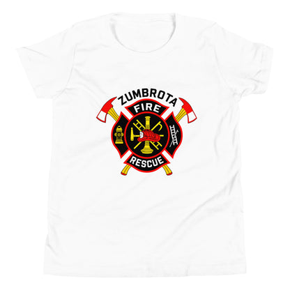 Performance | Youth T-Shirt | Zumbrota Fire Department | Vanguard Logo