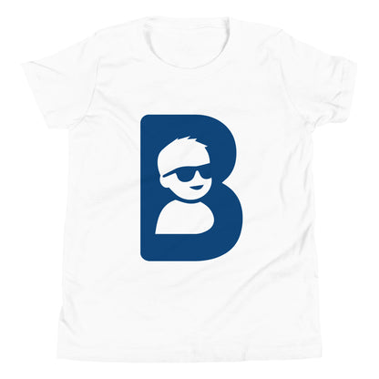 Performance | Youth T-Shirt | Brave Like Ben | Blue Maverick Logo