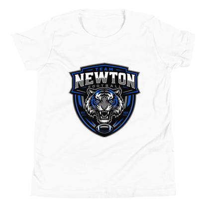 Performance | Youth T-Shirt | Newton Youth football league | Shield Logo