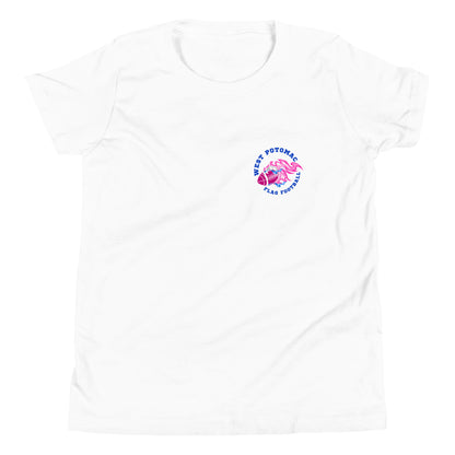 Performance | Youth T-Shirt | West Potomac Flag Football | Emblem Logo
