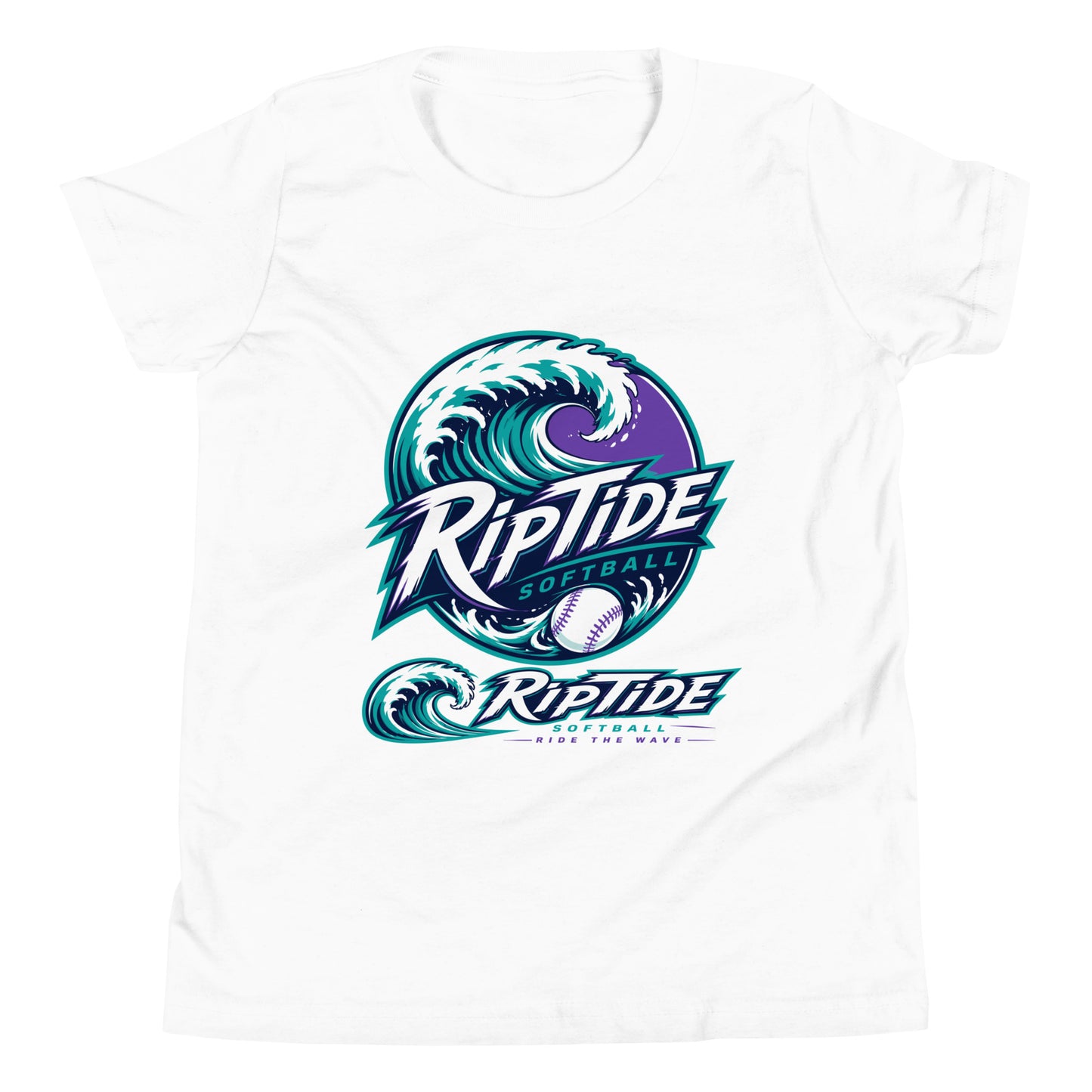 Performance | Youth T-Shirt | RipTide Softball | Crest Logo