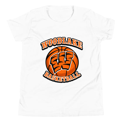 Performance | Youth T-Shirt | Woodlake Boys Basketball | Athletics Logo