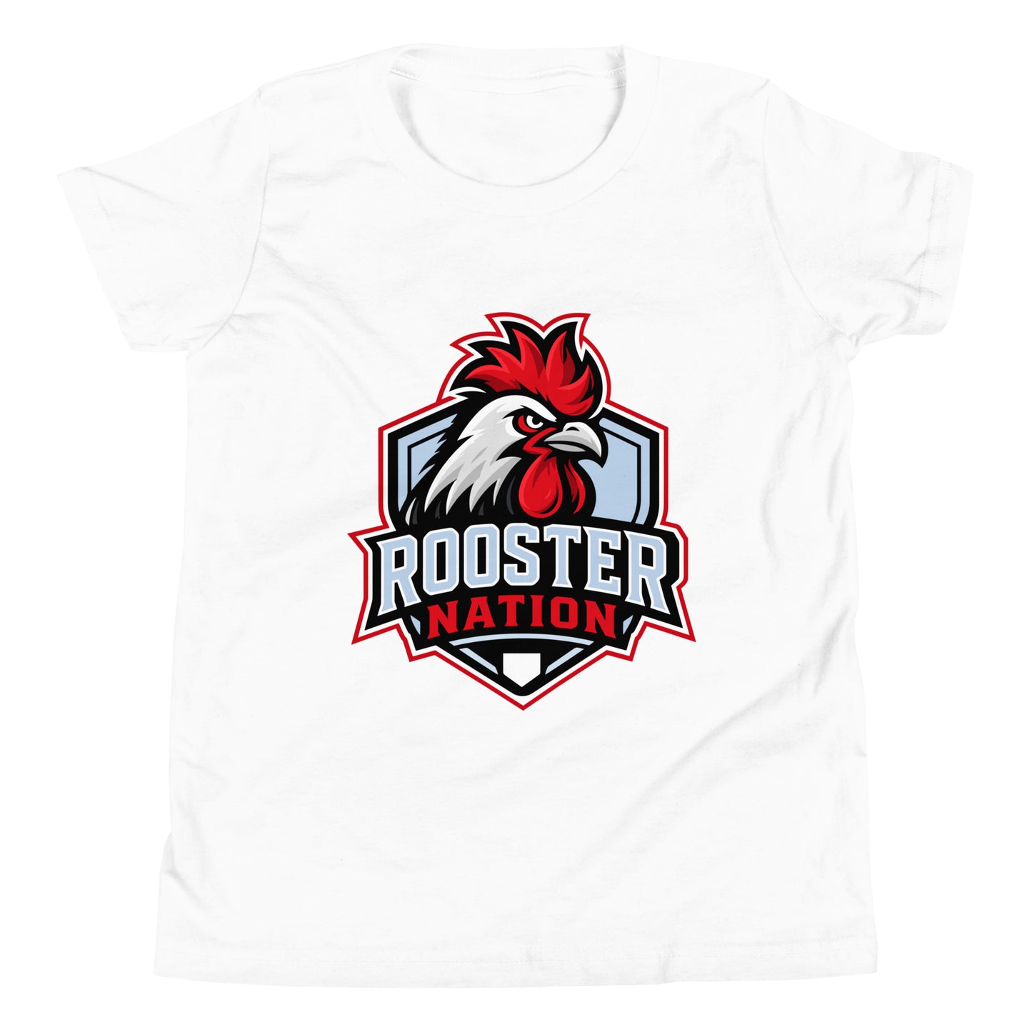 Performance | Youth T-Shirt | Rooster Nation | Shield Logo