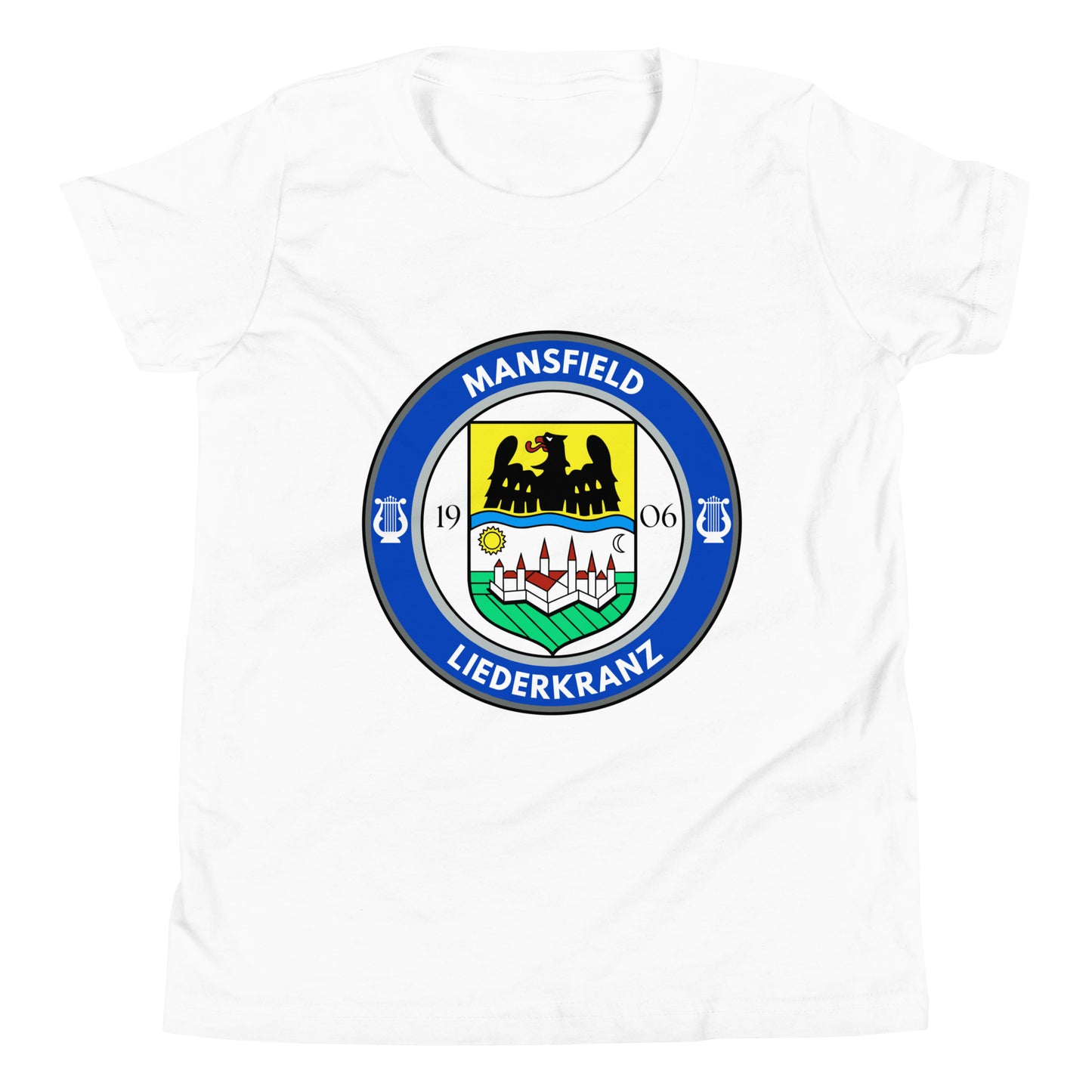Performance | Youth T-Shirt | Liederkranz Soccer Club | Badge Logo