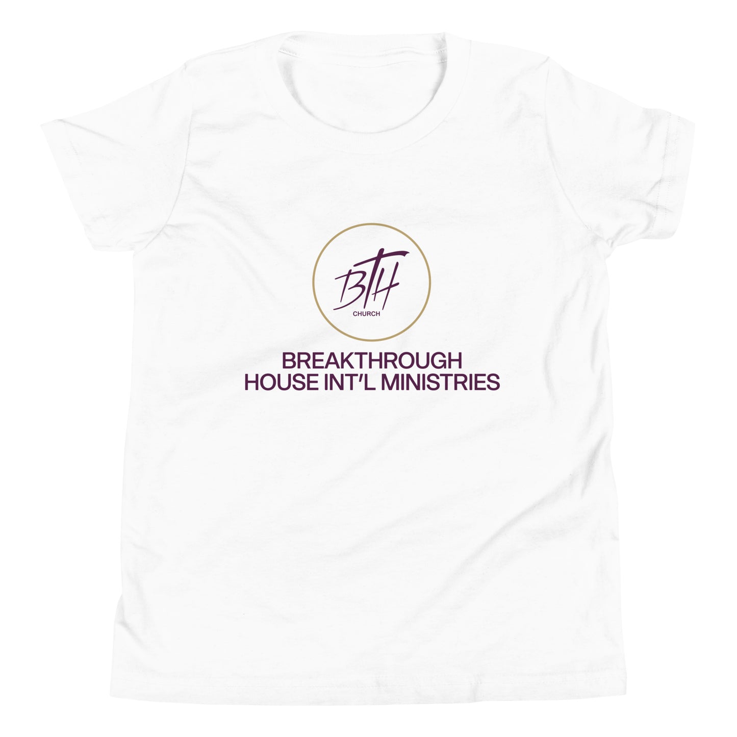 Performance | Youth T-Shirt | Breakthrough House International Ministries | Crest Logo