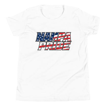 Performance | Youth T-Shirt | Nampa Pride | Modern Script Logo