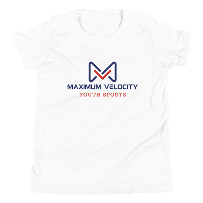 Performance | Youth T-Shirt | Maximum Velocity Youth Sports | Emblem Logo