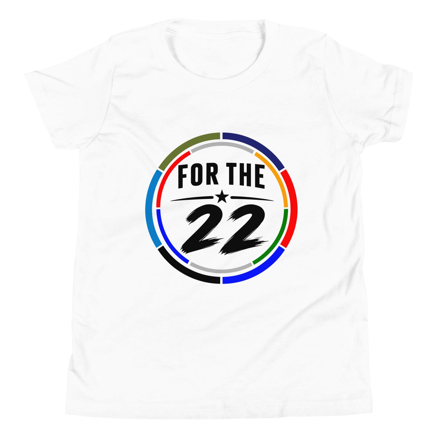 Performance | Youth T-Shirt | For the 22 | Honor Athletics Logo