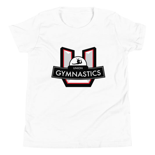 Performance | Youth T-Shirt | Union Gymnastics | Crest Logo