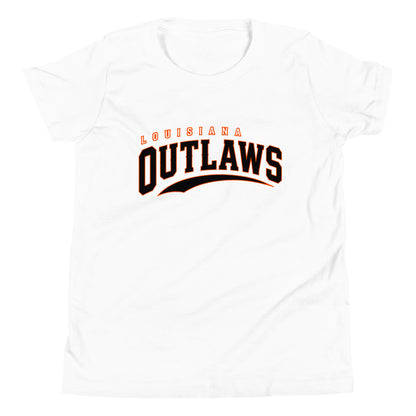Performance | Youth T-Shirt | Louisiana Outlaws | Vanguard Logo