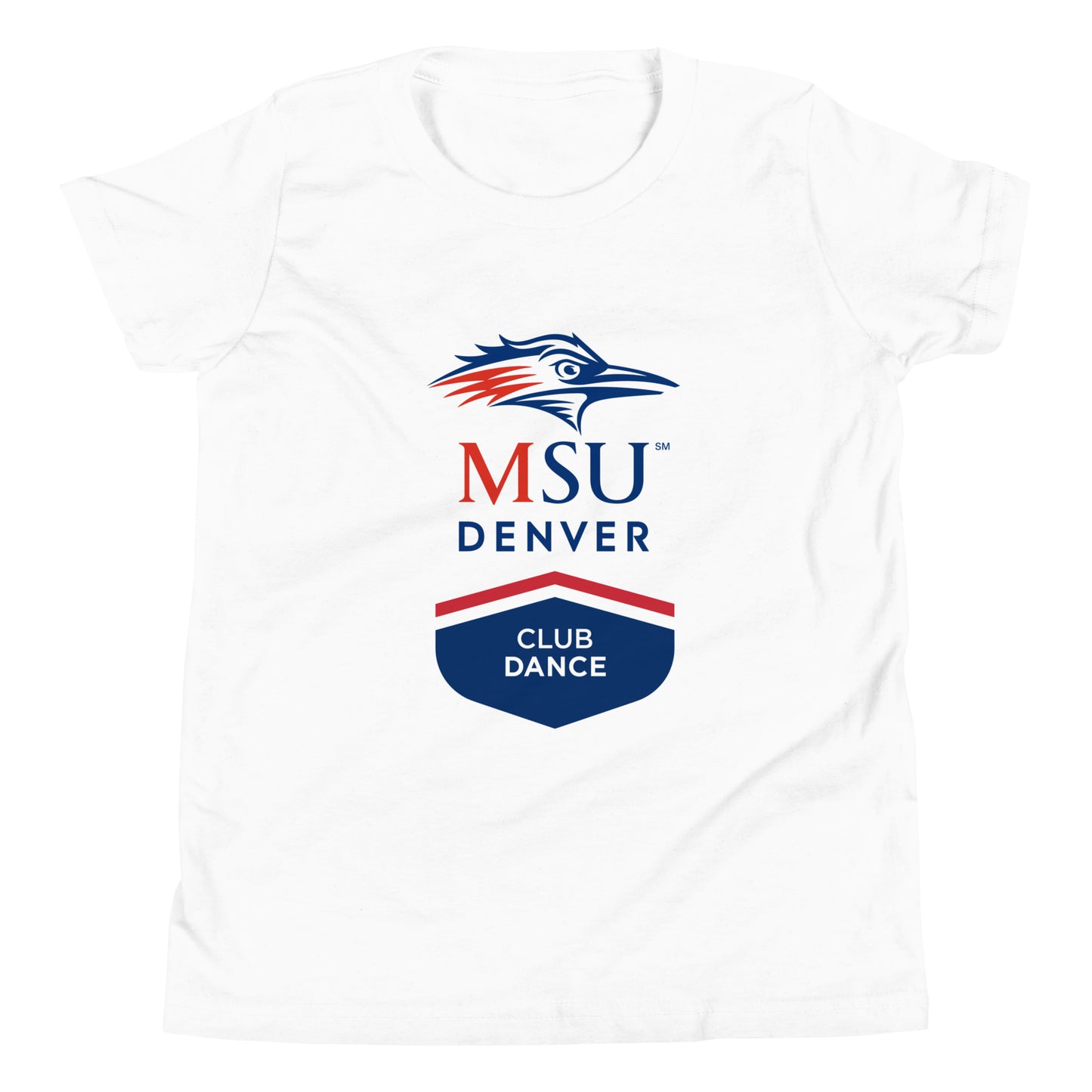 Performance | Youth T-Shirt | MSU Denver Dance Team | Apex Logo