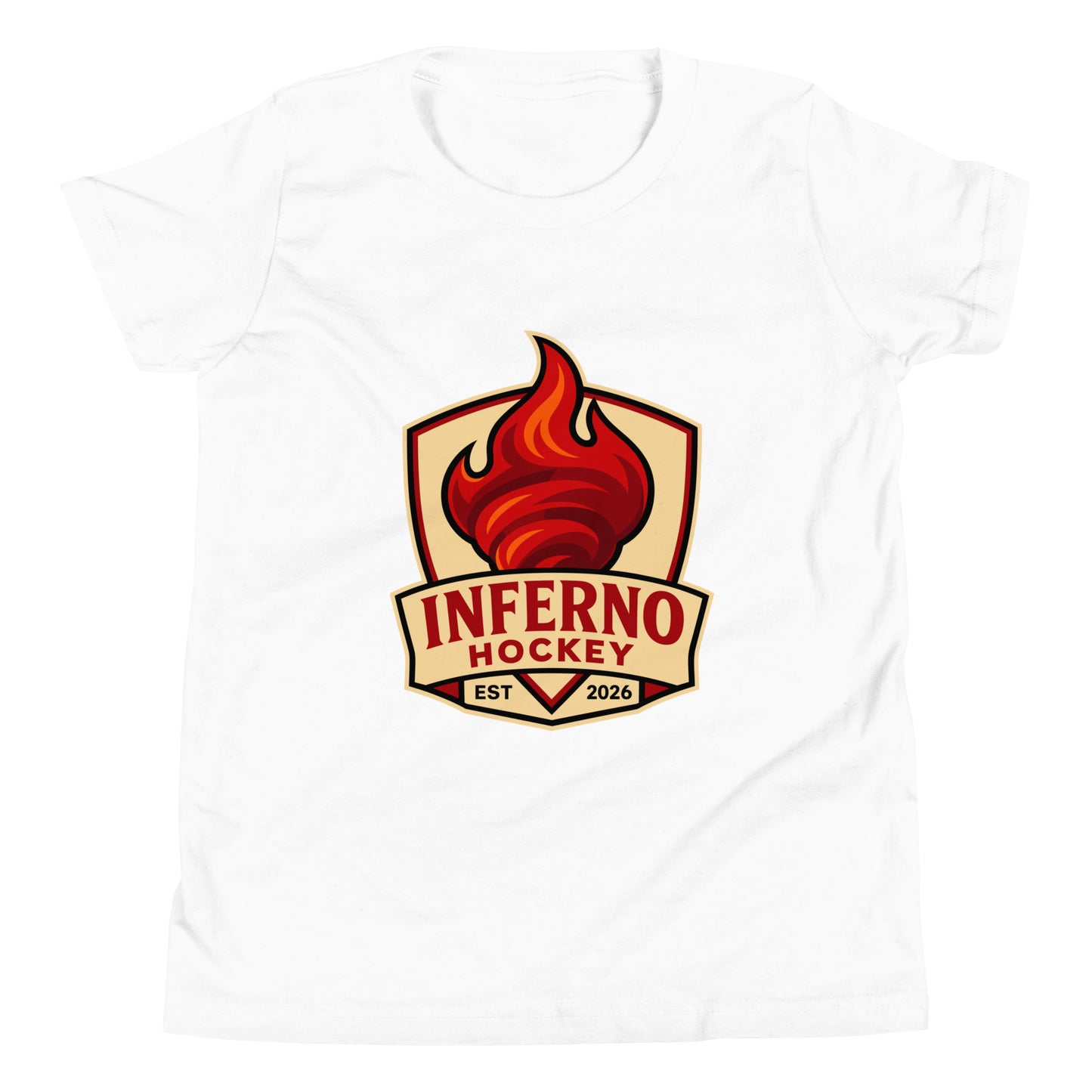 Performance | Youth T-Shirt | Inferno Hockey | Crest Logo
