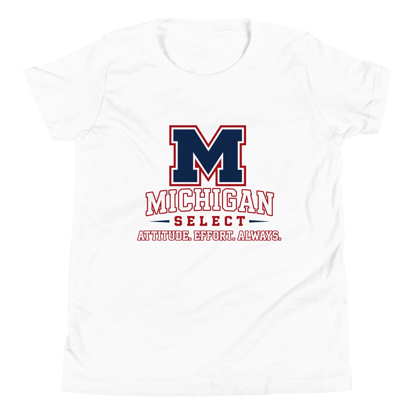 Performance | Youth T-Shirt | Michigan Select Baseball | Crest Logo